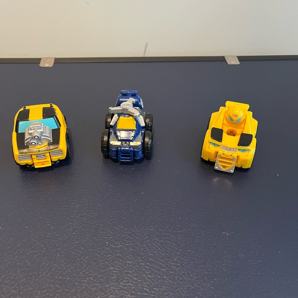 Three starter Transformers:Rescuebots toys for toddlers